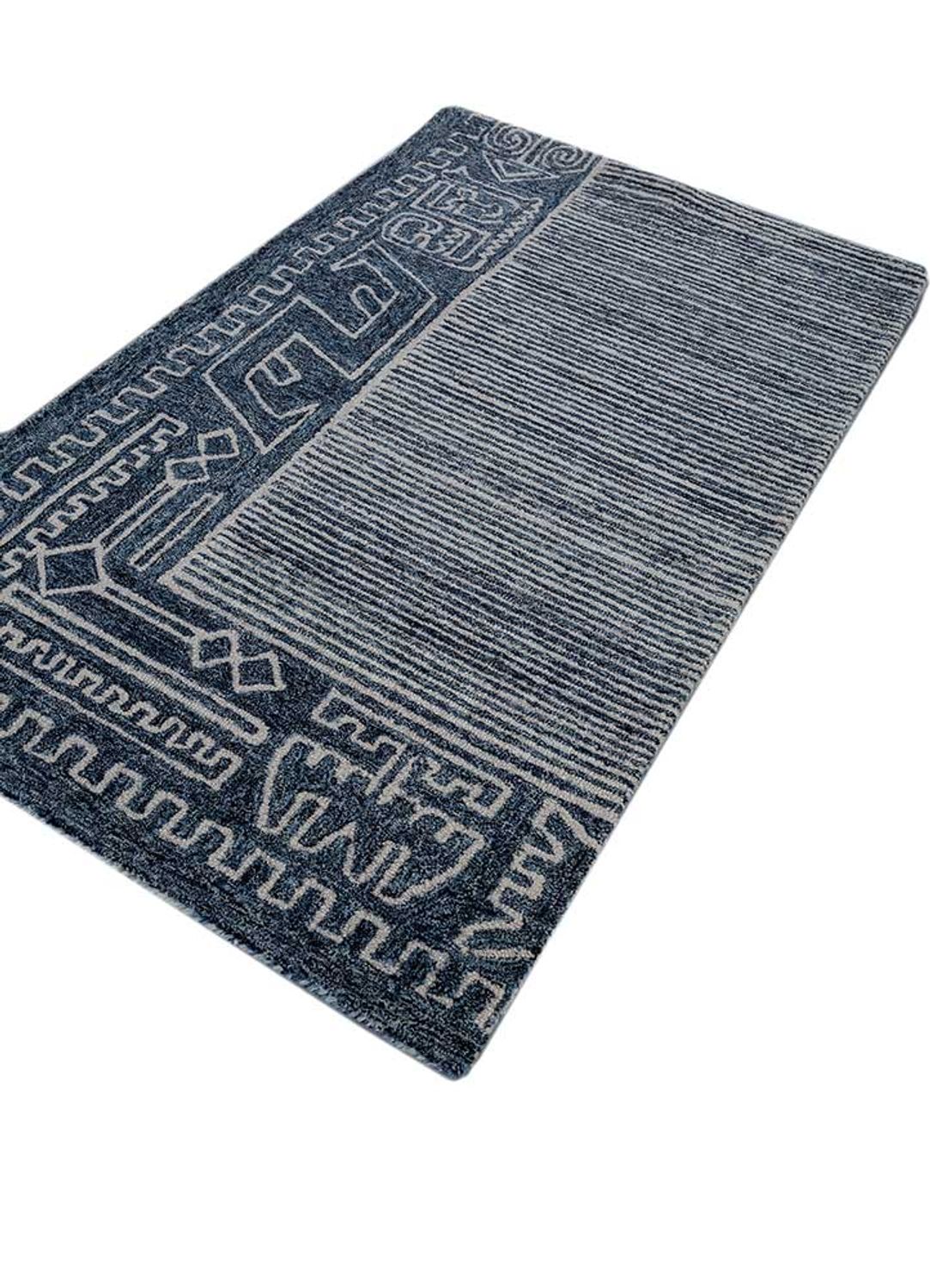 Wool Rug - 150 x 90 cm - multicolored