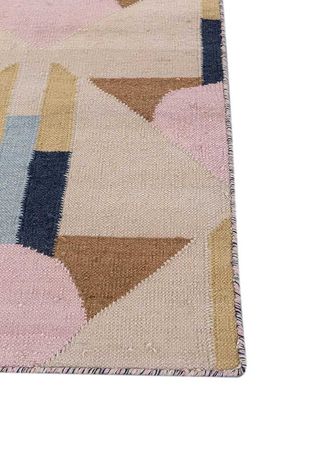 Wool Rug - 240 x 150 cm - rose