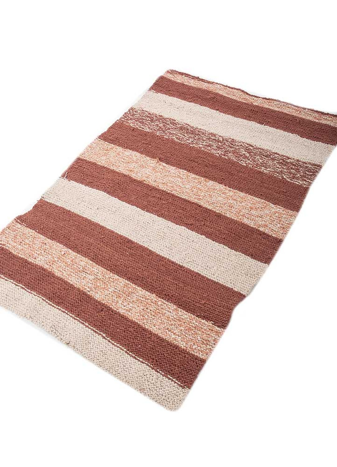 Wool Rug - 150 x 90 cm - orange