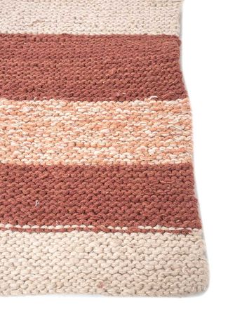 Wool Rug - 150 x 90 cm - orange