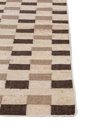 Wool Rug - 240 x 150 cm - cream