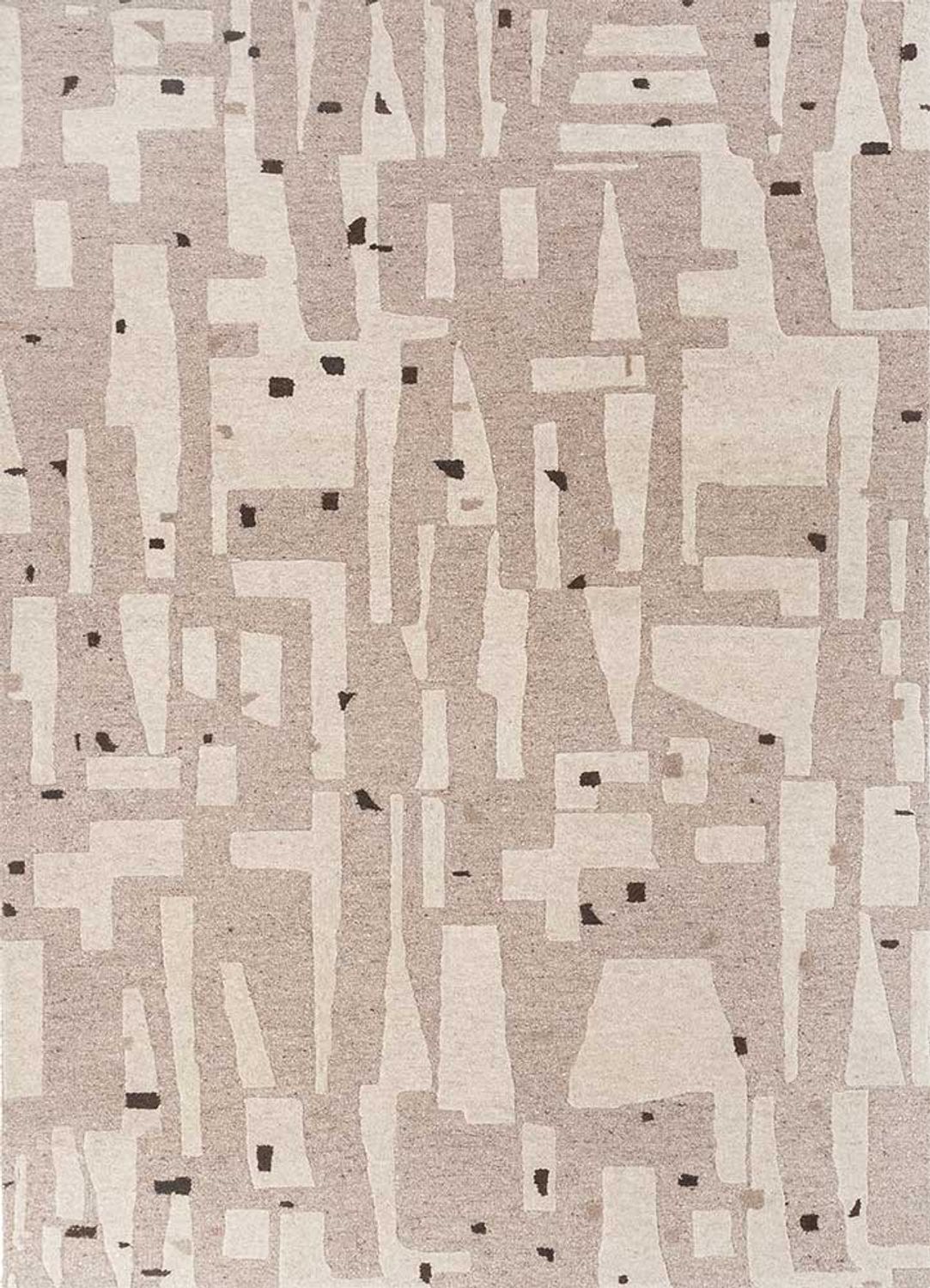 Wool Rug - 270 x 180 cm - beige