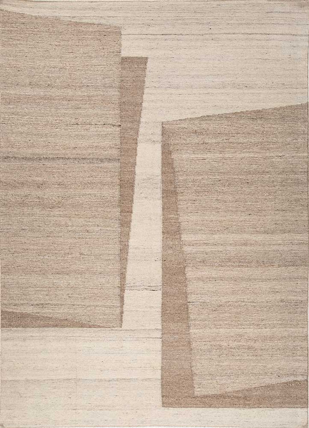 Wool Rug - 270 x 180 cm - brown