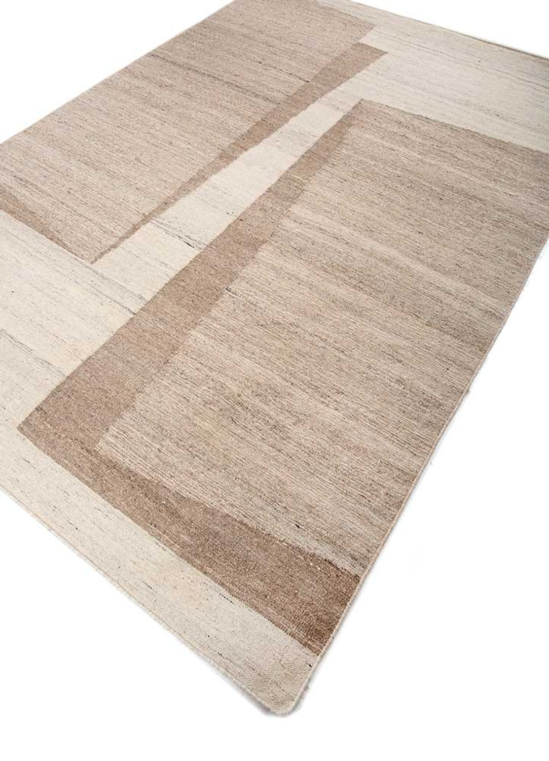 Wool Rug - 270 x 180 cm - brown