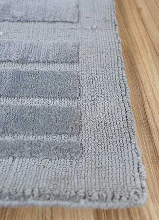 Rug - 90 x 60 cm - light grey