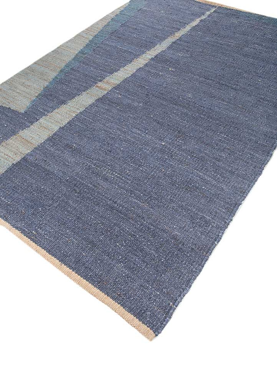 Sisal Rug - 270 x 180 cm - sea blue