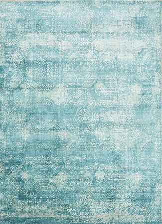 Designer Rug - 300 x 240 cm - light blue