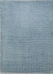 Viscose Rug - 90 x 60 cm - petrol blue