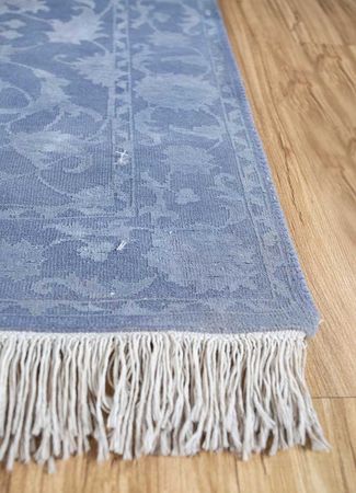 Wool Rug - 150 x 75 cm - sea blue