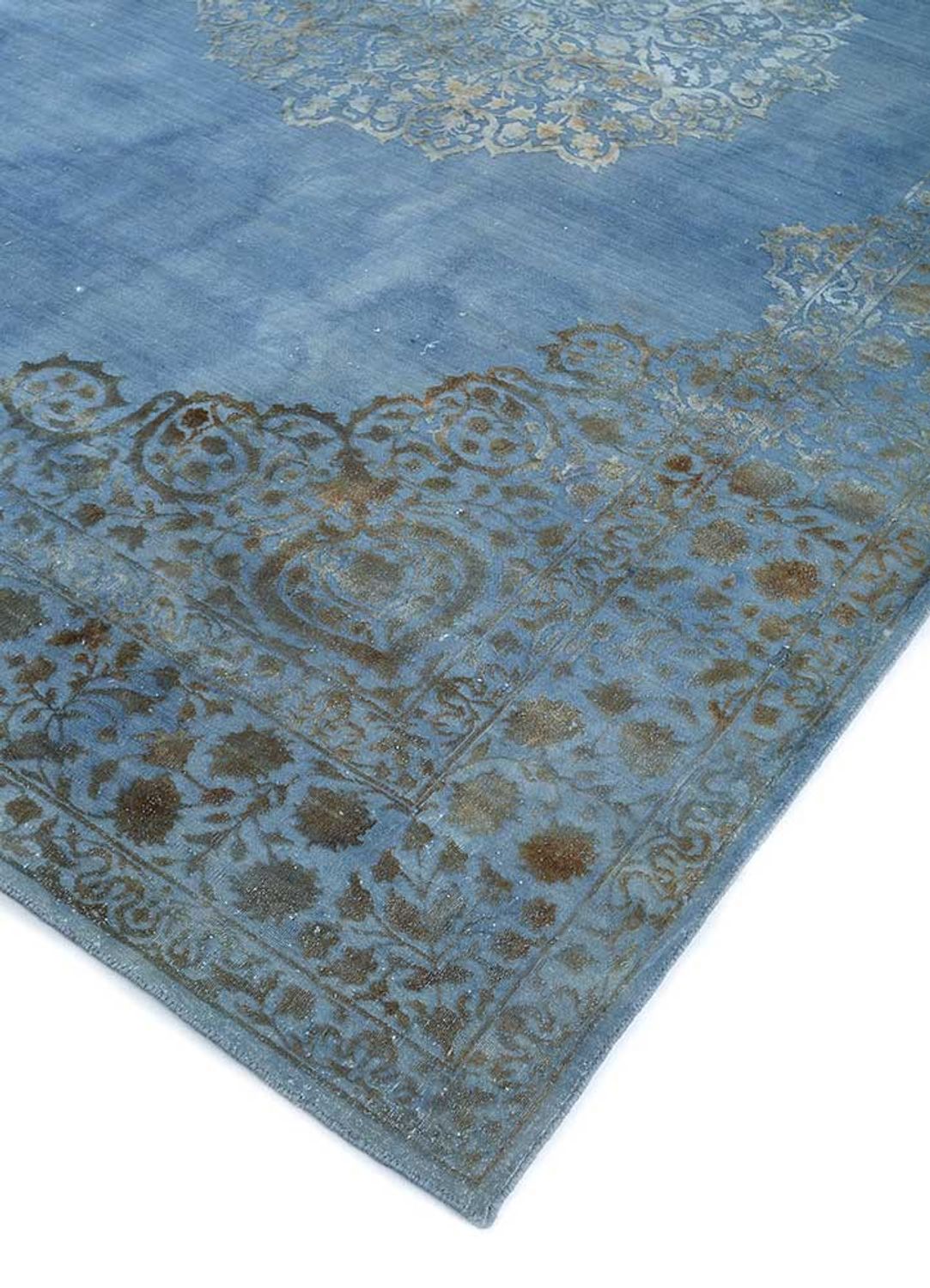 Wool Rug - 300 x 200 cm - sea blue