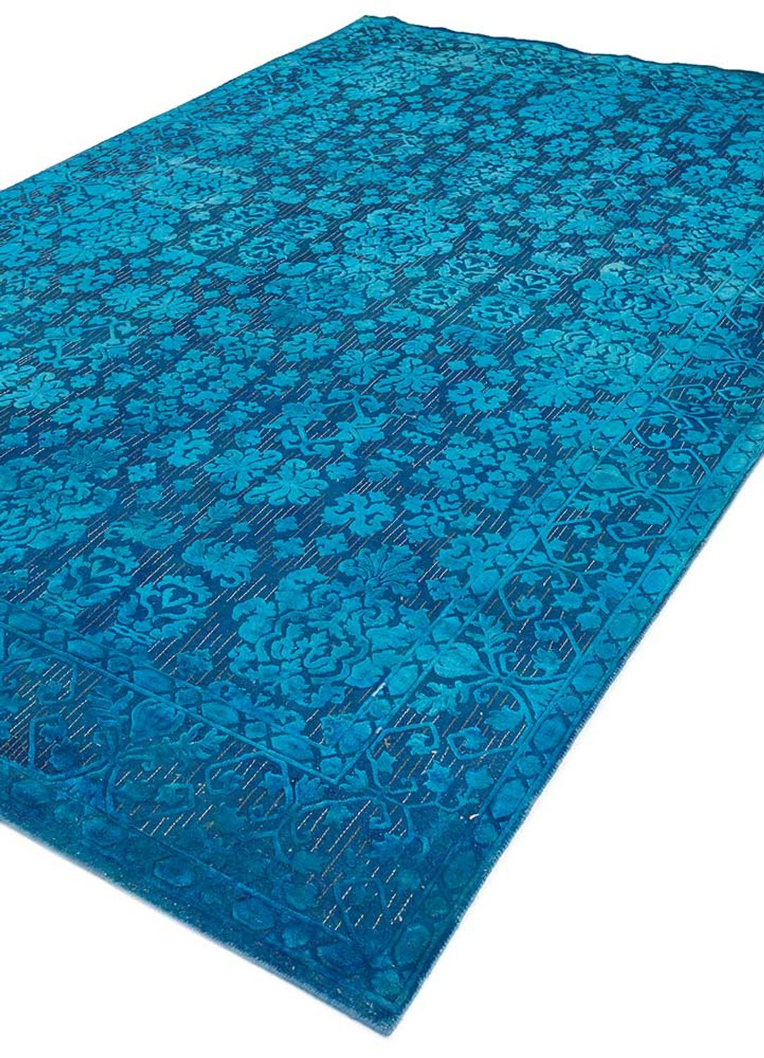 Wool Rug - 300 x 200 cm - dark blue