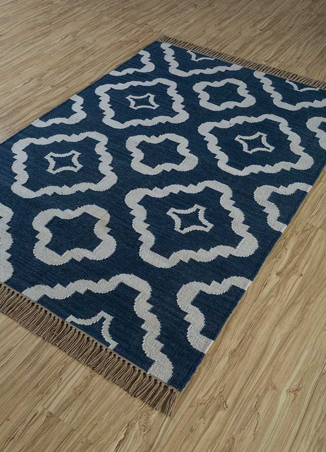 Wool Rug - 180 x 120 cm - multicolored