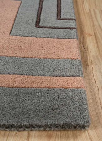 Wool Rug - 90 x 60 cm - multicolored