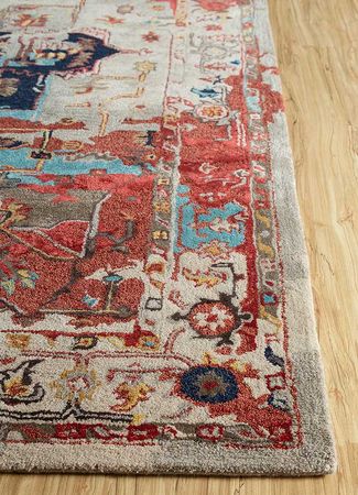 Wool Rug - 270 x 180 cm - multicolored