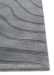 Wool Rug - 198 x 138 cm - grey