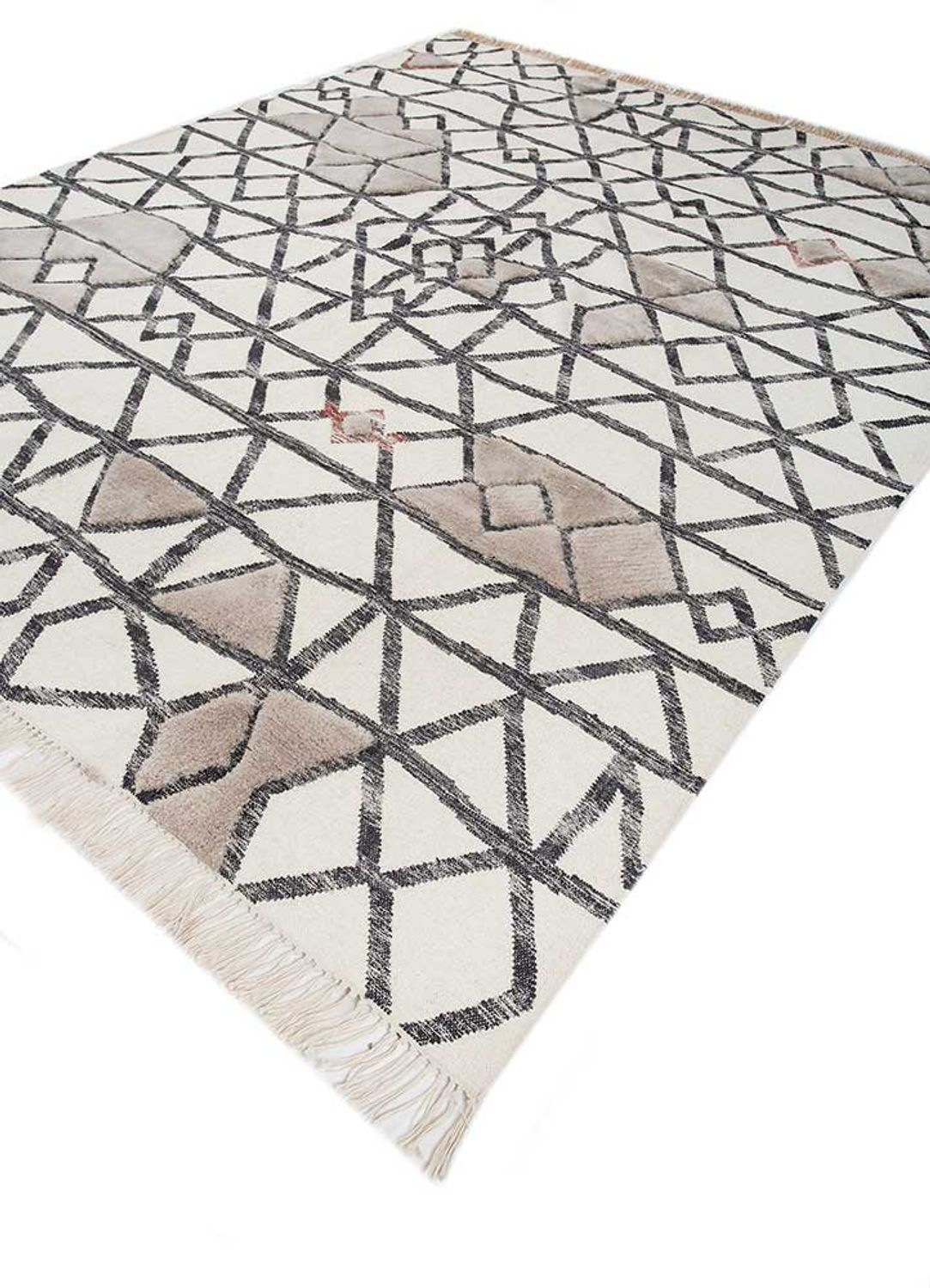 Wool Rug - 300 x 240 cm - cream