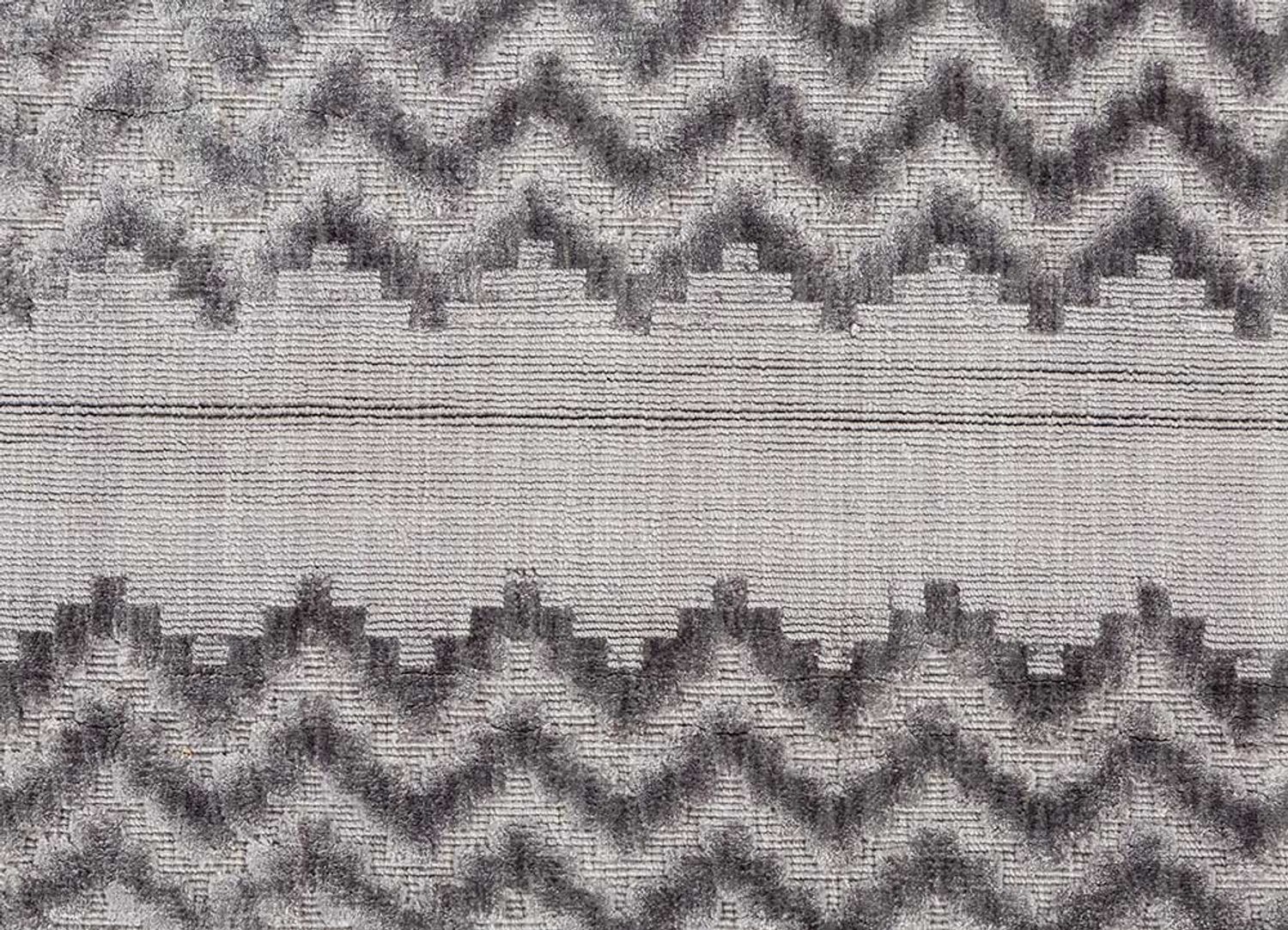 Viscose Rug - 270 x 180 cm - light grey