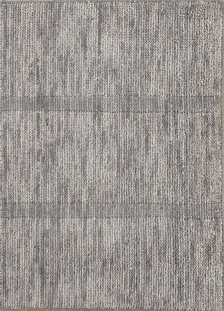 Wool Rug - 90 x 75 cm - grey