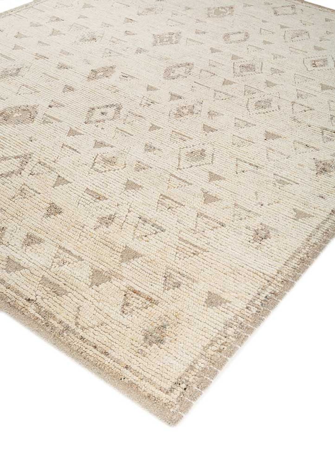 Wool Rug - 300 x 255 cm - cream