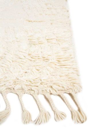 Wool Rug - 270 x 180 cm - cream