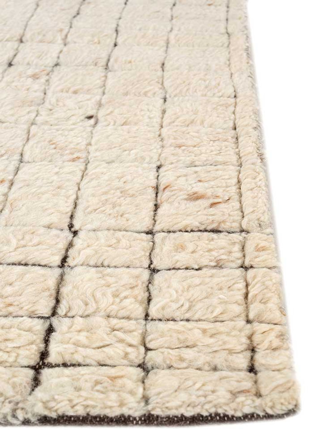 Wool Rug - 240 x 150 cm - beige