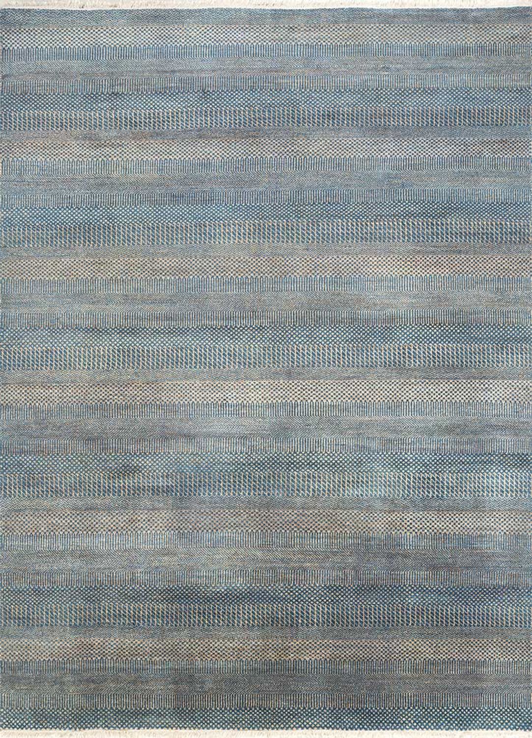 Wool Rug - 270 x 180 cm - sea blue