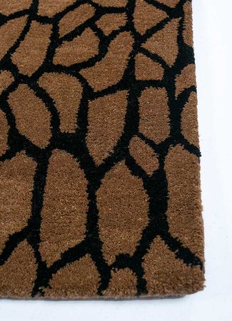 Wool Rug - 240 x 150 cm - orange