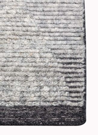 Wool Rug - 300 x 240 cm - light grey