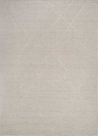 Wool Rug - 300 x 240 cm - light grey