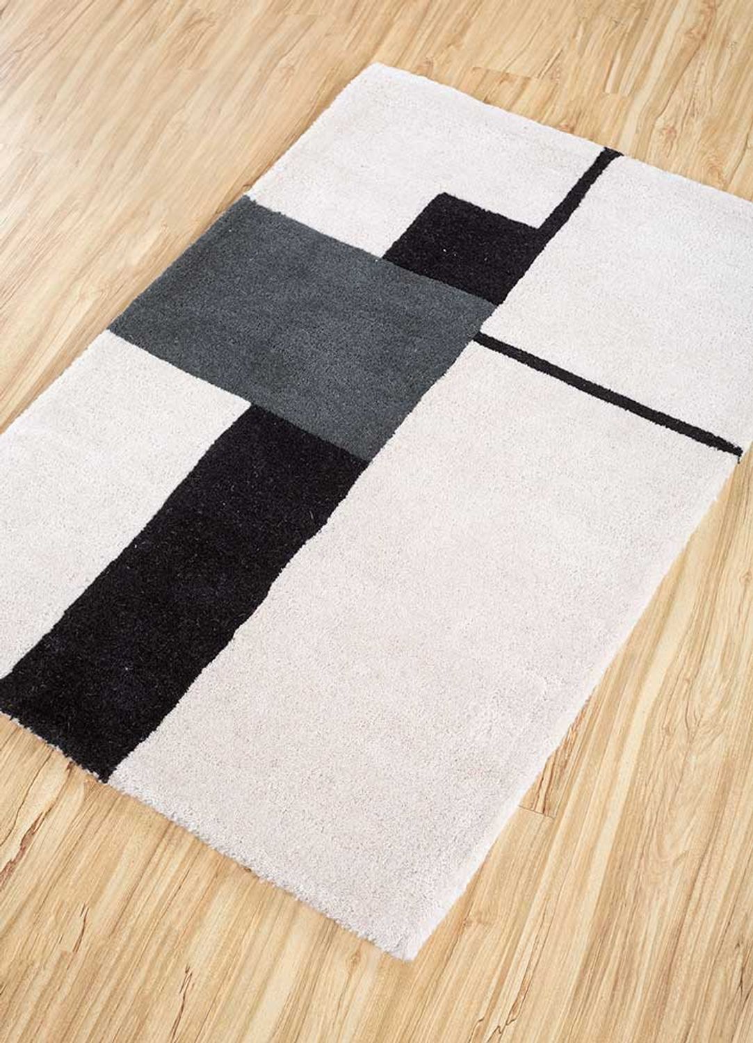 Wool Rug - 90 x 60 cm - cream