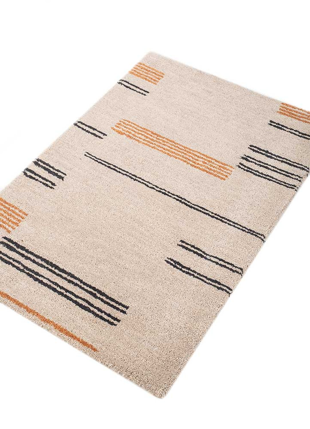 Wool Rug - 90 x 60 cm - beige