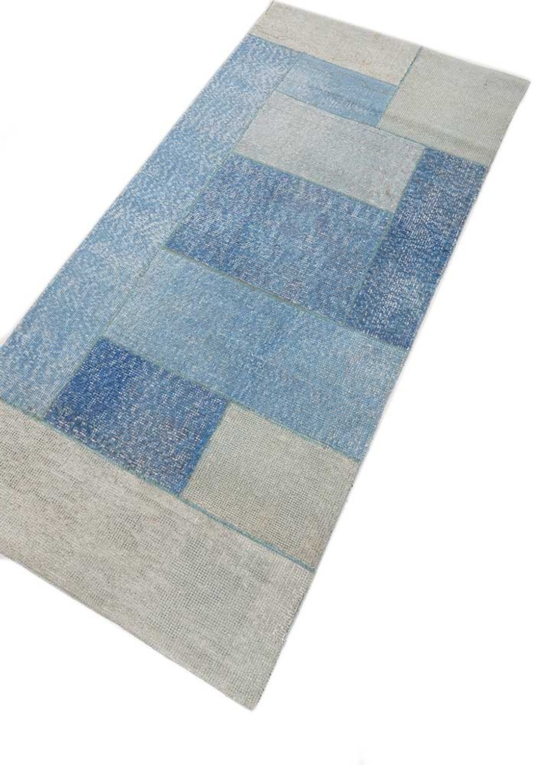 Wool Rug - 173 x 83 cm - multicolored