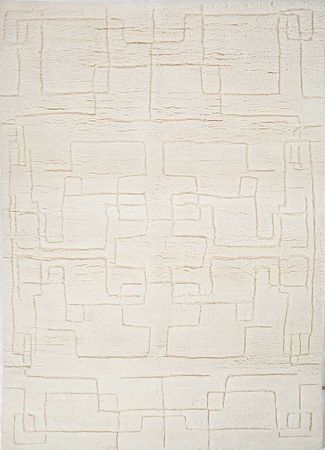 Wool Rug - 240 x 150 cm - cream