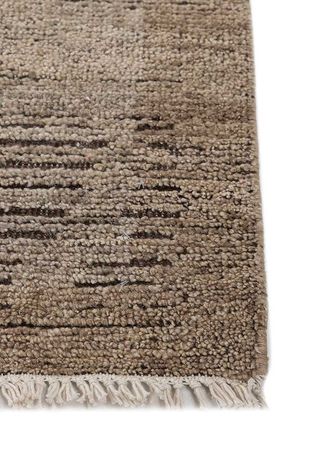 Wool Rug - 300 x 240 cm - dark beige