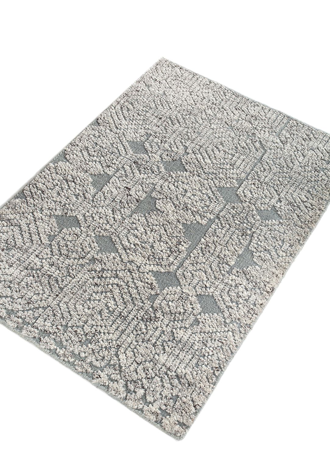 Wool Rug - 90 x 60 cm - beige