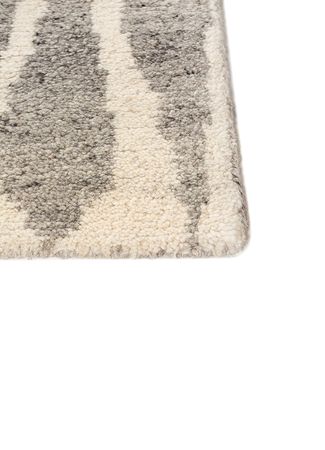 Wool Rug - 90 x 60 cm - cream