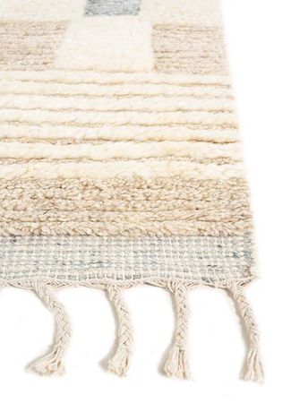 Wool Rug - 300 x 240 cm - cream