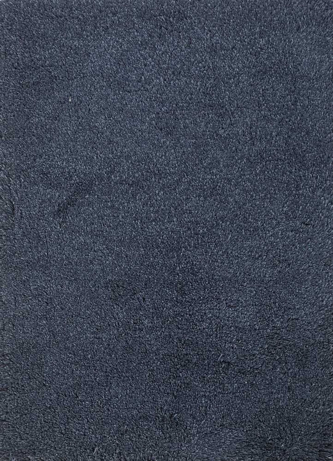 Wool Rug - 90 x 60 cm - dark blue