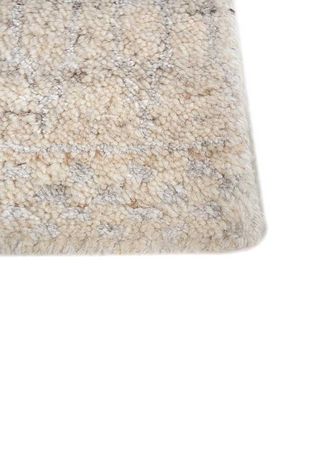 Wool Rug - 90 x 60 cm - cream
