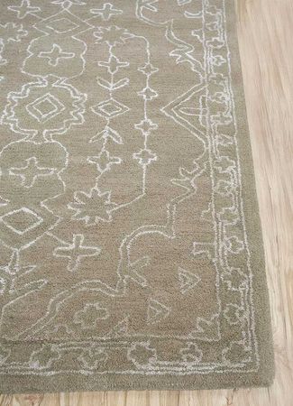 Wool Rug - 240 x 150 cm - gold