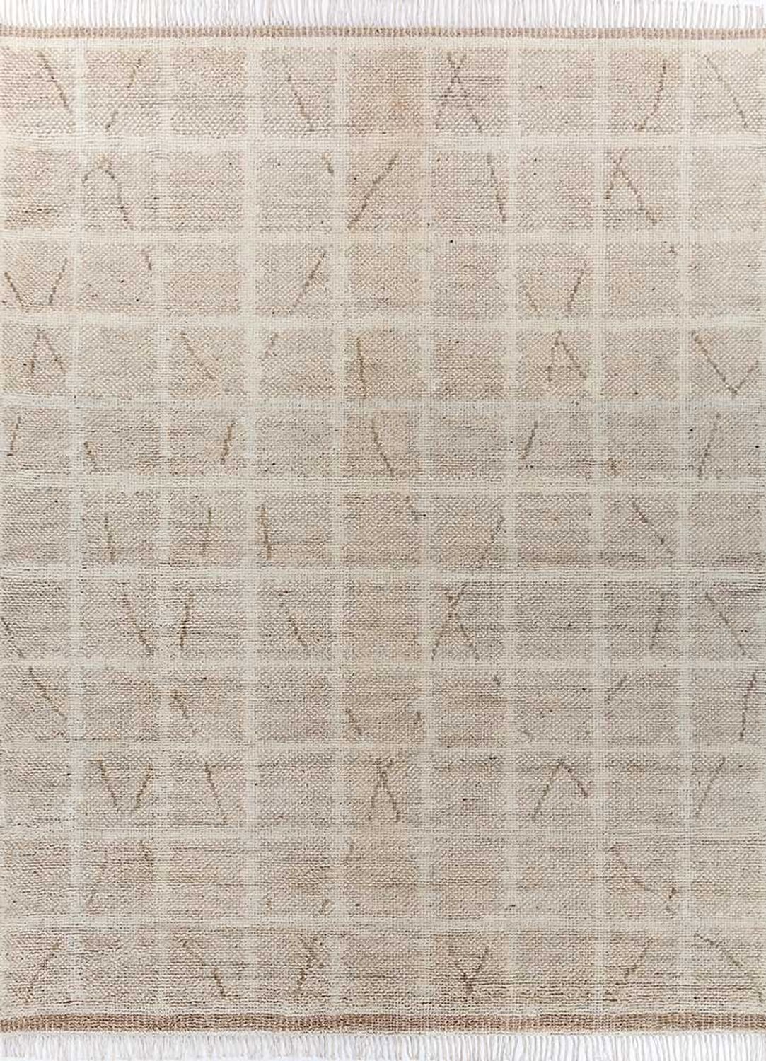 Wool Rug - 300 x 240 cm - cream