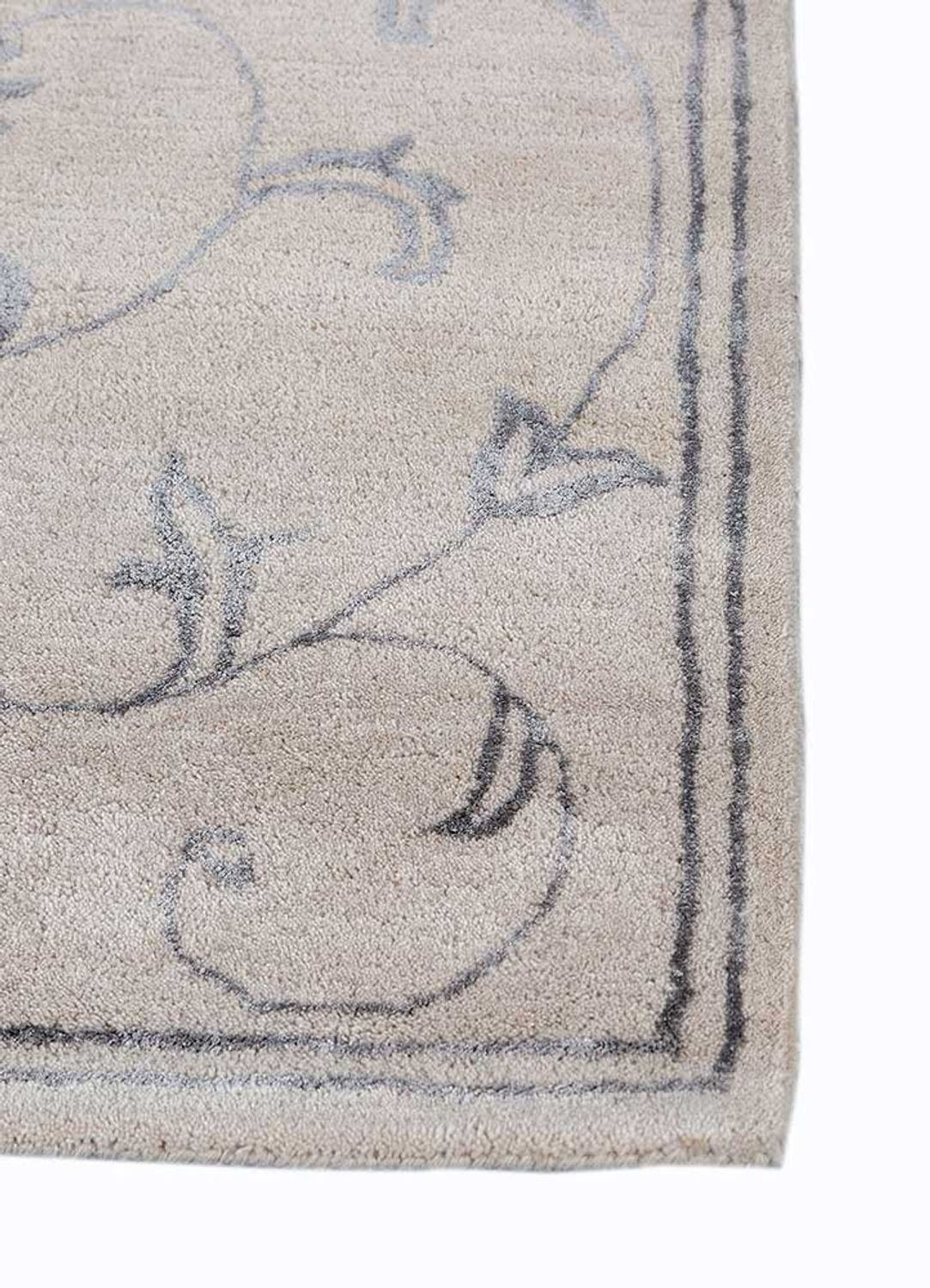 Wool Rug - 240 x 150 cm - cream