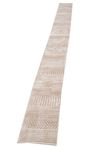 Runner Modern Rug - 355 x 35 cm - cream