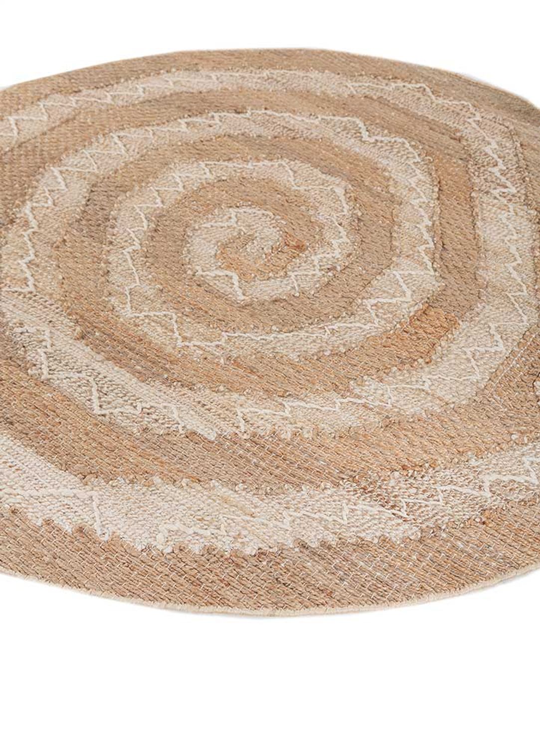 Sisal Rug round  - 180 x 180 cm - cream