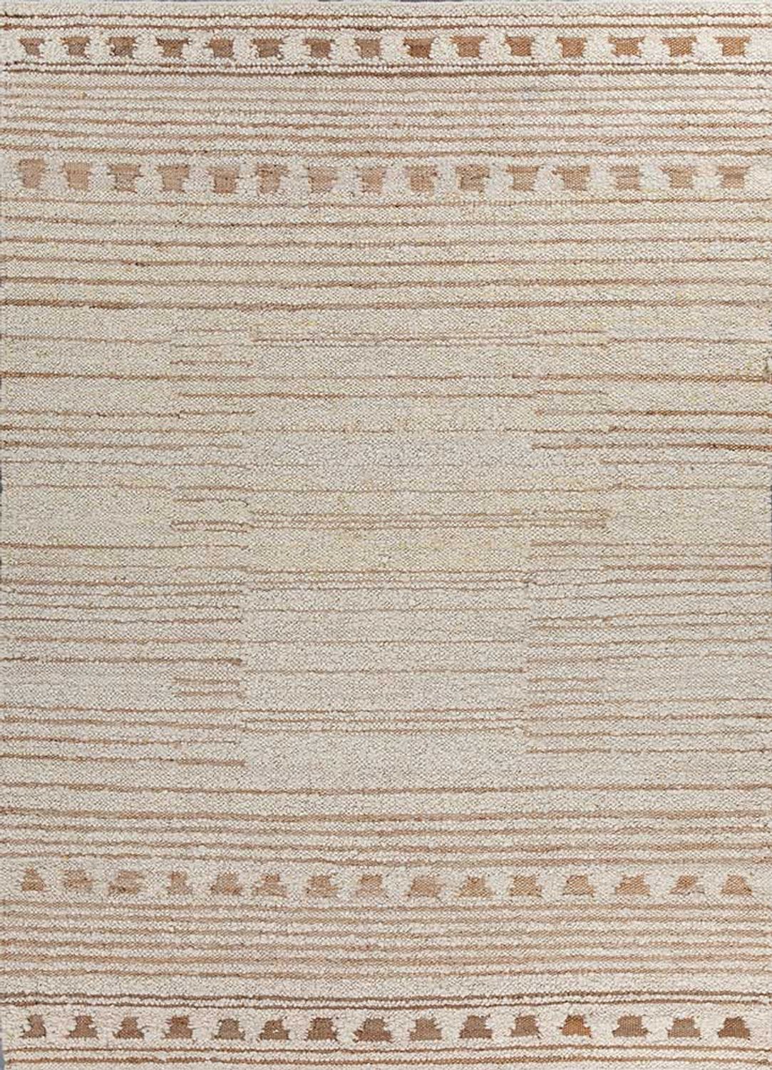 Wool Rug - 270 x 180 cm - cream