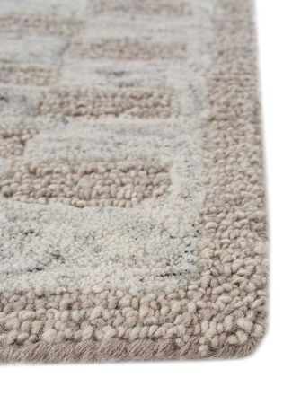 Wool Rug - 240 x 150 cm - cream
