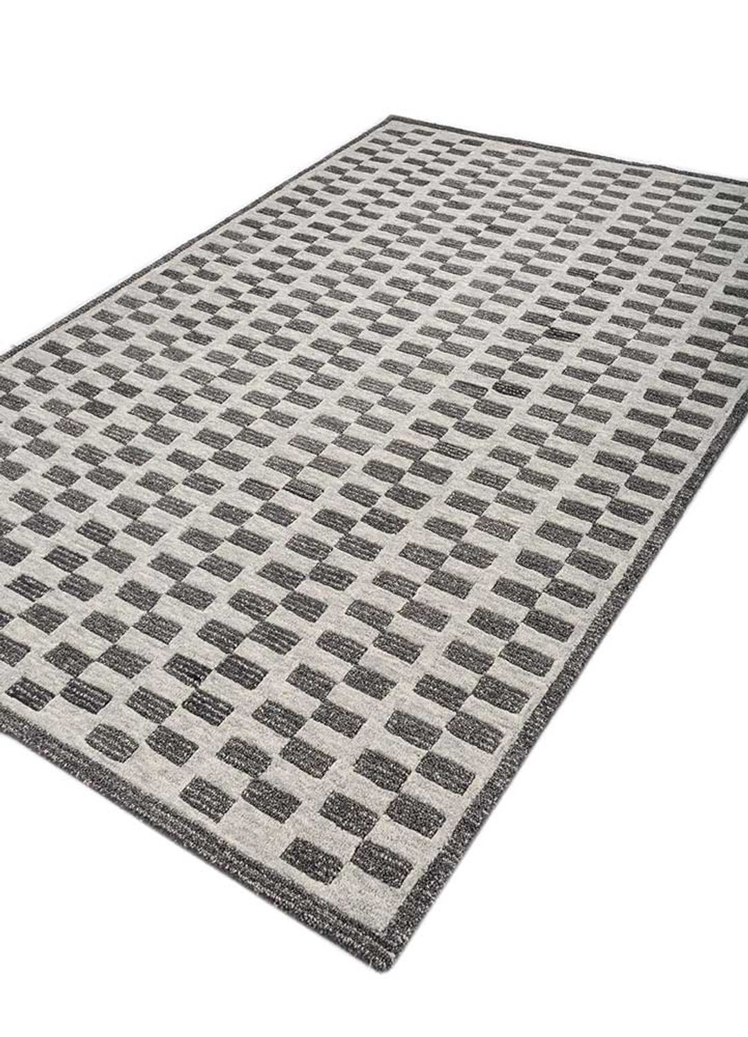 Wool Rug - 240 x 150 cm - grey