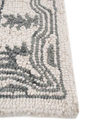 Wool Rug - 240 x 150 cm - cream