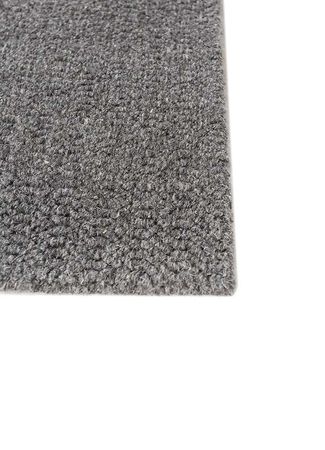 Wool Rug square  - 90 x 90 cm - grey