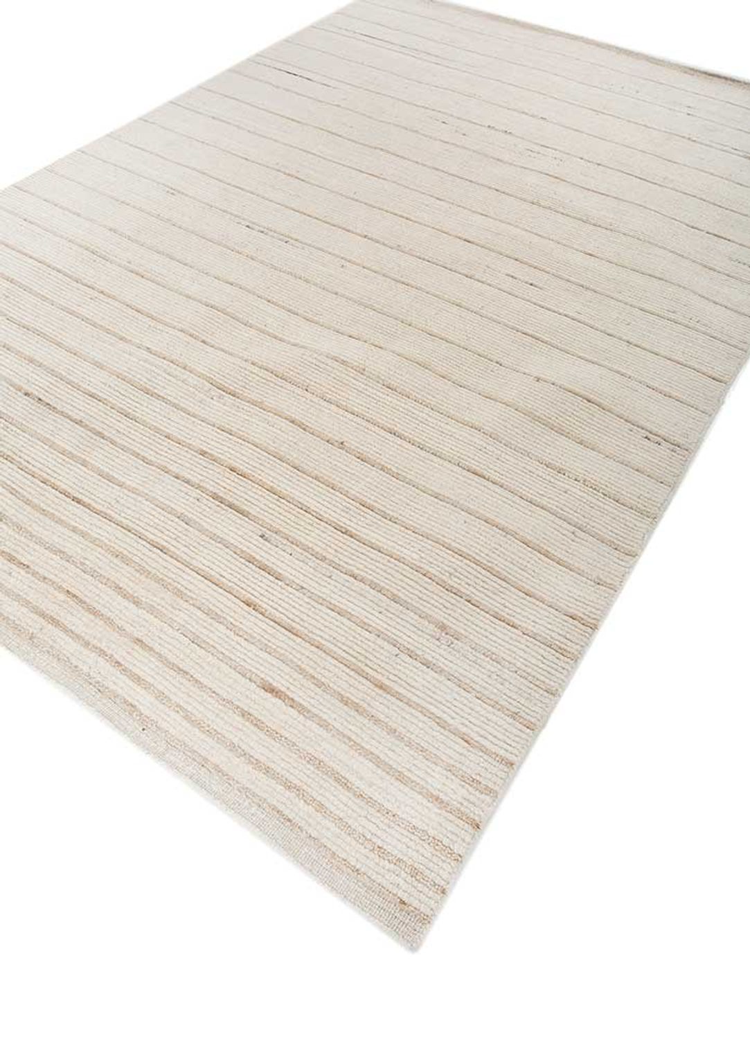 Wool Rug - 270 x 180 cm - cream